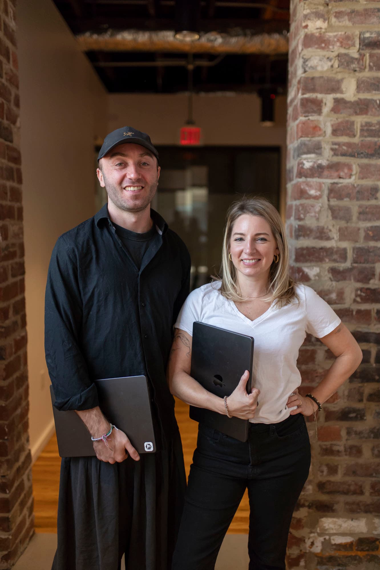Nicole Patten and Harry Roper at NY Tech Week 2025